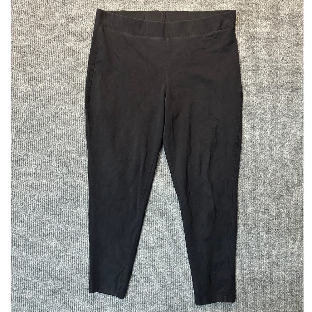 Torrid Premium Leggings‎ Size 3 Black Solid Cotton Spandex Stretch